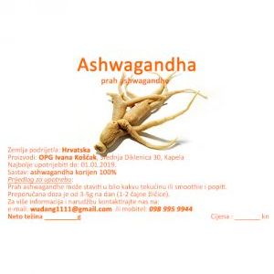 ASHWAGANDHA PRAH 200 g Cijena