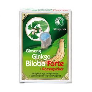 GINSENG GINKO BILOBA FORTE + KORIJEN RUŽE, 30 KAPSULA Cijena