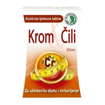 KROM + ČILI, 60 KAPSULA